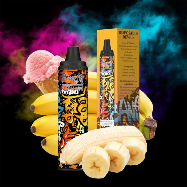 RandM Tornado 6000 Airflow Control Vape Pod Device 1Pc Skittles - RandM tornado Australia JF22R294