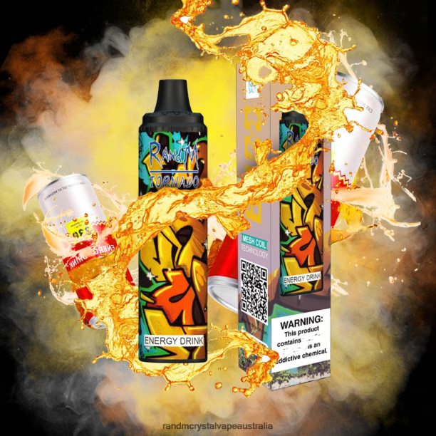 RandM Tornado 6000 Airflow Control Vape Pod Device 1Pc Skittles - RandM tornado Australia JF22R294