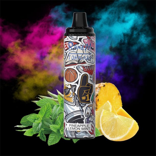 RandM Tornado 6000 Airflow Control Vape Pod Device 1Pc Skittles - RandM tornado Australia JF22R294
