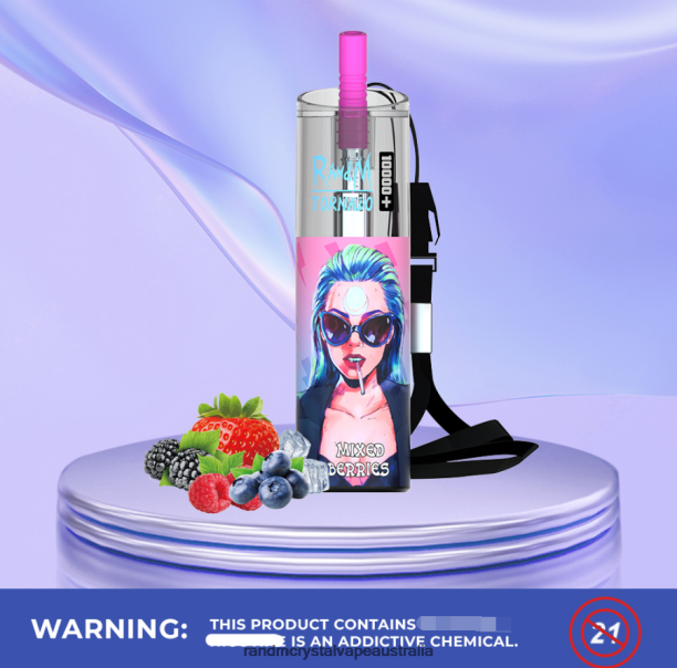 RandM Tornado 10000 Plus Airflow Control Vape Device 1Pc Mixed Berries - RandM tornado 7000 Australia JF22R78