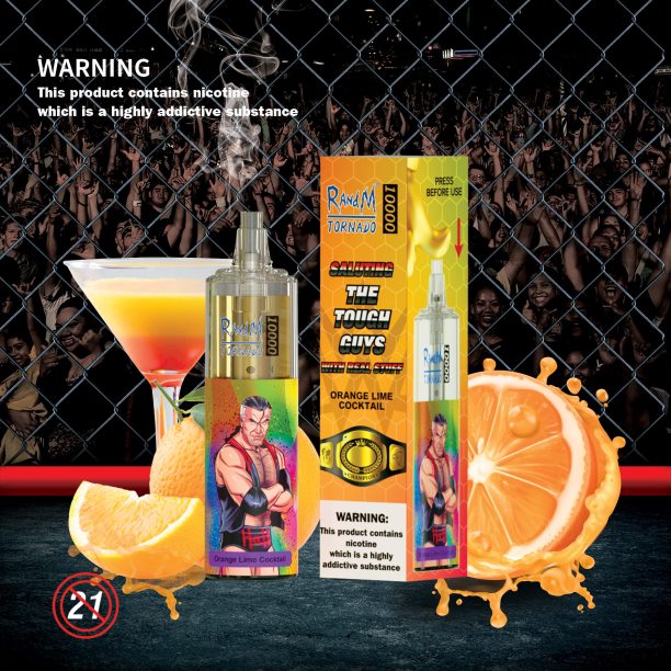 RandM Tornado 10000 Airflow Control Vape Device 1Pc Blueberry Sour Raspberry - RandM vape Melbourne JF22R120