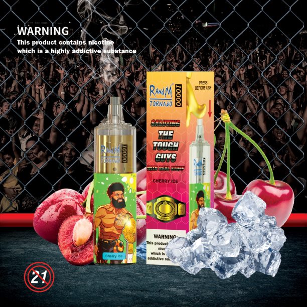 RandM Tornado 10000 Airflow Control Vape Device 1Pc Blueberry Sour Raspberry - RandM vape Melbourne JF22R120