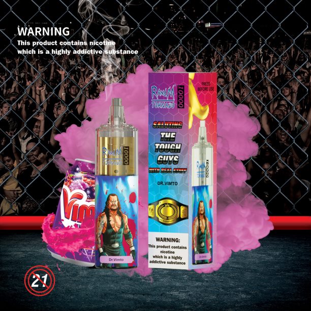 RandM Tornado 10000 Airflow Control Vape Device 1Pc Drvimto - RandM tornado Australia JF22R114