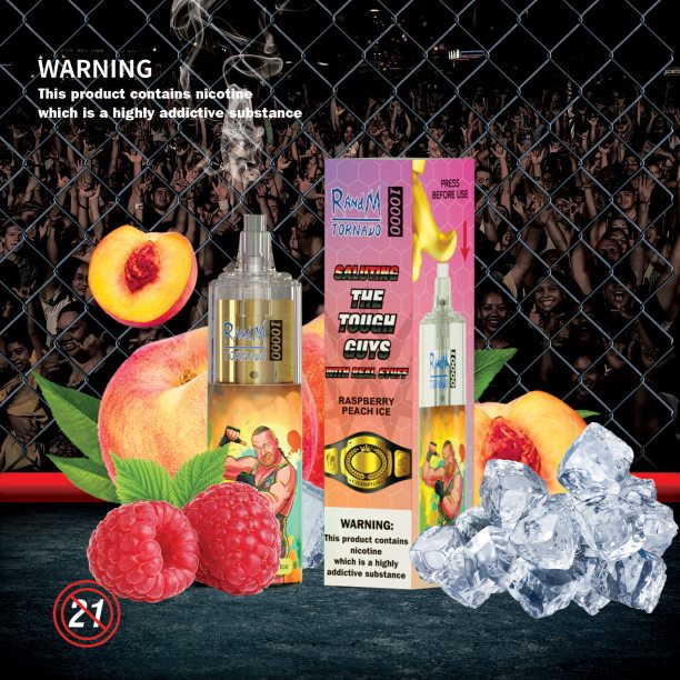RandM Tornado 10000 Airflow Control Vape Device 1Pc Gummy Drop - RandM vape cheap JF22R106