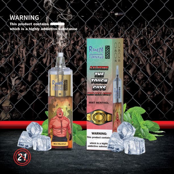 RandM Tornado 10000 Airflow Control Vape Device 1Pc Mint Menthol - RandM vape Melbourne JF22R110