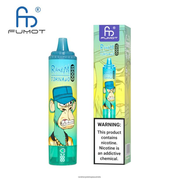 Fumot RandM Tornado 15000 Vape Device With Battery And Ejuice Display Version 1 Vimto - RandM vape cheap JF22R26