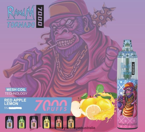 RandM Tornado 7000 Airflow Control Vape Device 1Pc Mixed Berries - RandM vape cheap JF22R176