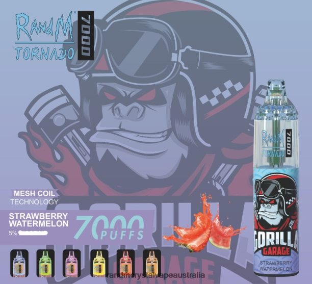 RandM Tornado 7000 Airflow Control Vape Device 1Pc Mixed Berries - RandM vape cheap JF22R176