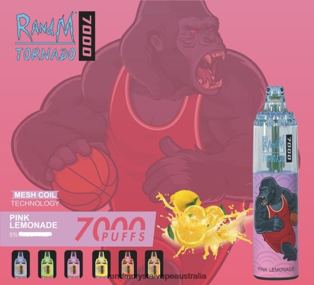 RandM Tornado 7000 Airflow Control Vape Device 1Pc Mixed Berries - RandM vape cheap JF22R176