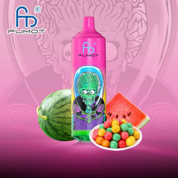 Fumot RandM Tornado 9000 Pro Vape Device With Battery And Ejuice Display Version 1 Watermelon Bubblegum - RandM tornado 9000 Australia JF22R202