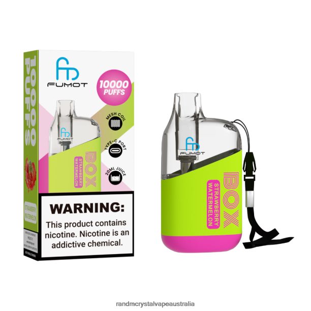 Fumot Original RandM Tornado Box 10000 Airflow Control Vape Device 1Pc Cola Ice - RandM vape Melbourne JF22R100